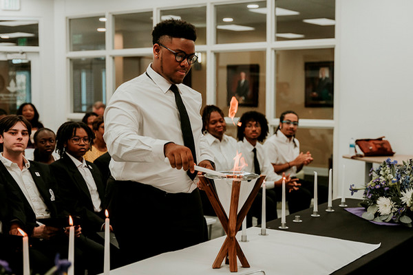 torch society flame ceremony